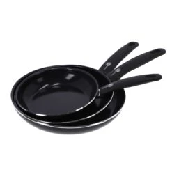 Greenpan Cambridge Black Koekenpan Set 3 Stuks20 Cm, 24 Cm En 28 Cm -Greenpan 102 2449 3 1