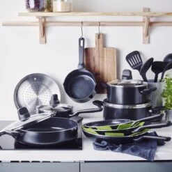 GreenPan Memphis Pannenset - 20-delig - Zwart - Inductie - PFAS-vrij -Greenpan 1200x1200 115