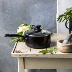 GreenPan Cambridge Steelpan 16cm - Zwart - Inductie - PFAS-vrij -Greenpan 1200x1200 171