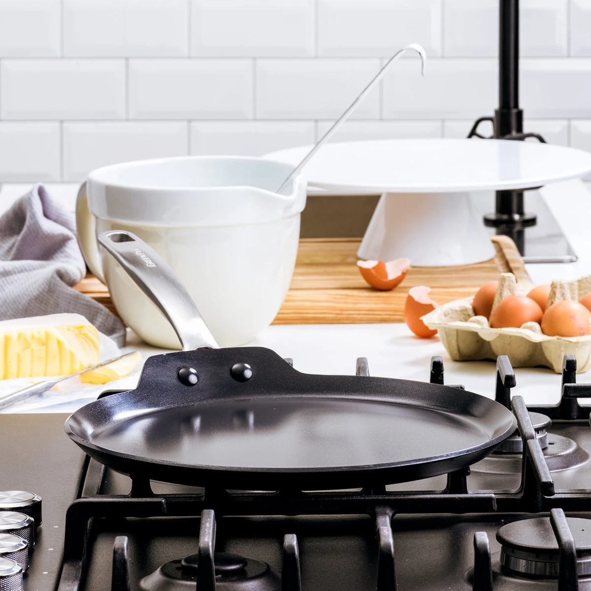 GreenPan Copenhagen Pannekoekenpan 28cm 12 GreenPan Copenhagen Pannekoekenpan 28cm - Afbeelding 12