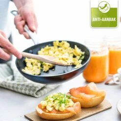 GreenPan Barcelona Infinity Pro Koekenpannenset Ø 24cm + Ø 28cm - Zwart - Inductie - PFAS-vrij -Greenpan 1200x1200 240