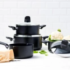 GreenPan Memphis Pannenset - 4-delig - Zwart - Inductie - PFAS-vrij -Greenpan 1200x1200 257