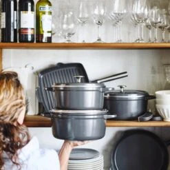 GreenPan Featherweights Braadpan 22cm - Zwart - Inductie - PFAS-vrij 12 GreenPan Featherweights Braadpan 22cm - Zwart - Inductie - PFAS-vrij -Greenpan 1200x1200 291