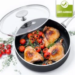 GreenPan Brussels Hapjespan Met Deksel - Ø24 Cm - Keramisch - Inductie -Greenpan 1200x1200 419