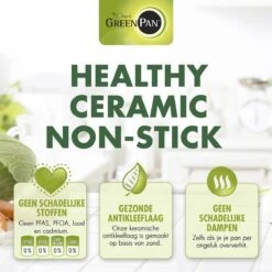 GreenPan Mayflower Koekenpan - Ø 28 Cm - Keramisch - Inductie 28 GreenPan Mayflower Koekenpan - Ø 28 Cm - Keramisch - Inductie -Greenpan 1200x1200 63