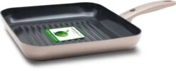GreenPan Cambridge Inductie Grillpan - Ø 28 Cm - PFAS-vrij - Brons -Greenpan 1200x488