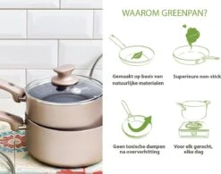 GreenPan Cambridge Inductie Grillpan - Ø 28 Cm - PFAS-vrij - Brons -Greenpan 1200x945