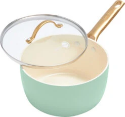 GreenPan Padova Mint Green Pannenset 6-delig -Greenpan 1800371