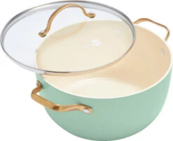 GreenPan Padova Mint Green Pannenset 6-delig -Greenpan 1800377