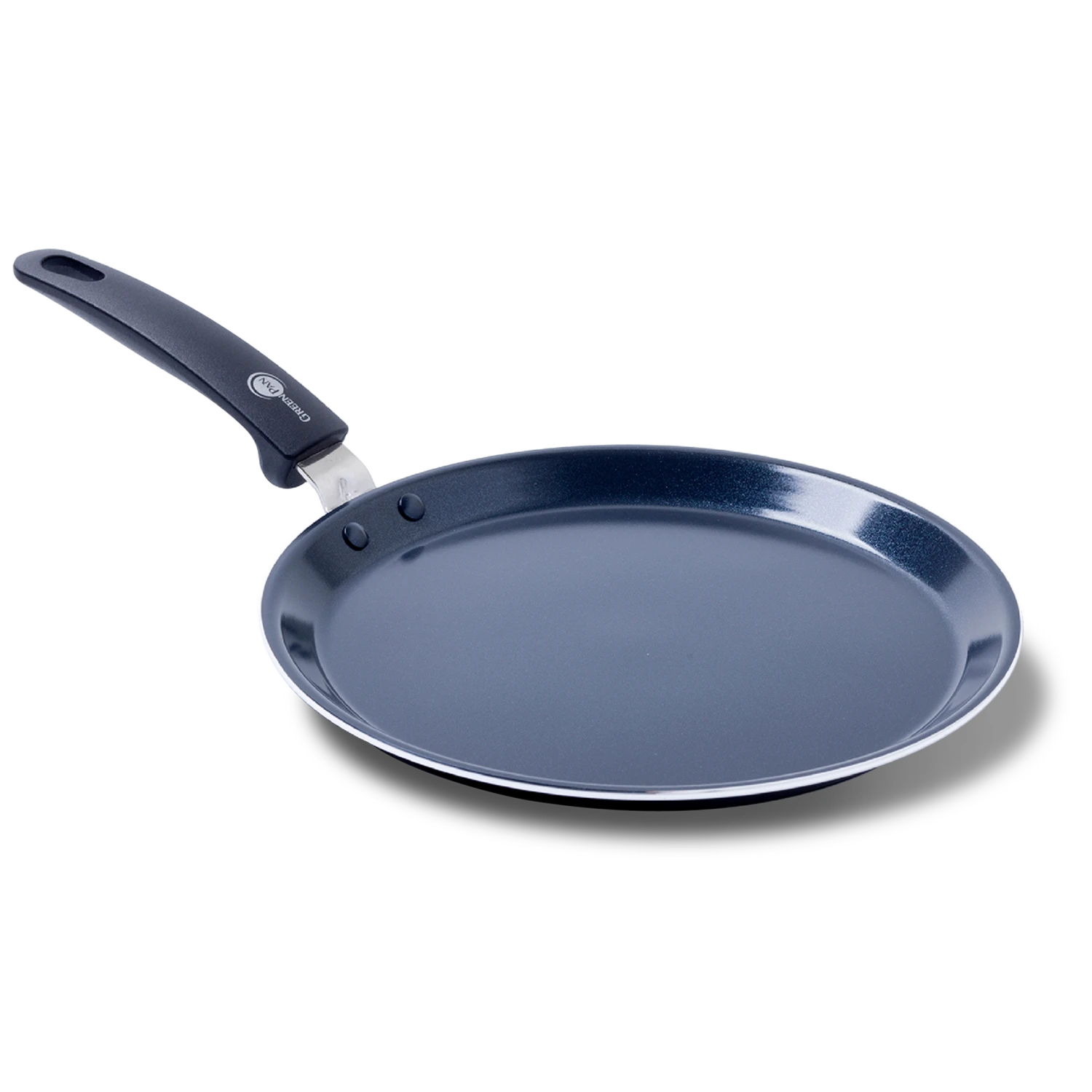 GreenPan Pannenkoekenpan Essentials - Zwart - ø 28 Cm - Keramische Anti-aanbaklaag 1 GreenPan Pannenkoekenpan Essentials - Zwart - ø 28 Cm - Keramische Anti-aanbaklaag