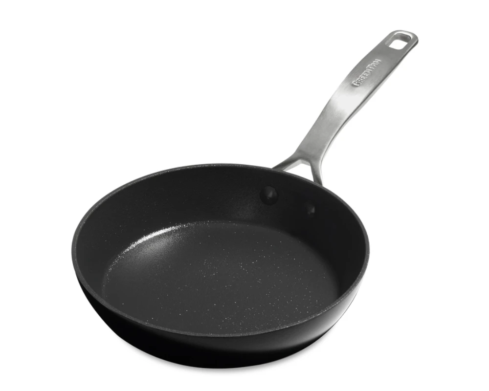GreenPan Koekenpan Copenhagen - Zwart - ø 20 Cm - Keramische Anti-aanbaklaag 2 GreenPan Koekenpan Copenhagen - Zwart - ø 20 Cm - Keramische Anti-aanbaklaag - Afbeelding 2