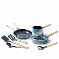 Greenpan Pannenset Met Keukenhulpjes Mayflower - 4 Delige Set