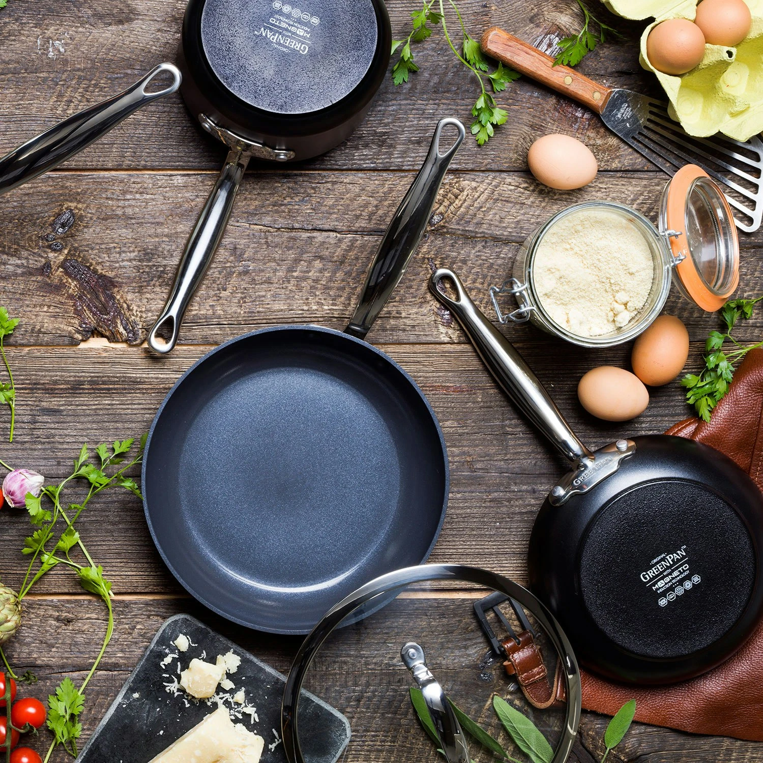 Greenpan Barcelona Frying Pan 24cm 2 Greenpan Barcelona Frying Pan 24cm - Afbeelding 2